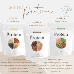 doterra nutrition line protein powders